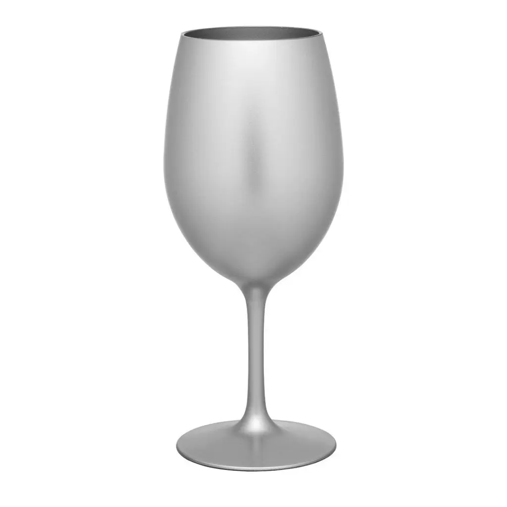Metallic Shiny Polymer Wine Glasses Set 4 20Oz BPA Free Crystal Clear california drinkware